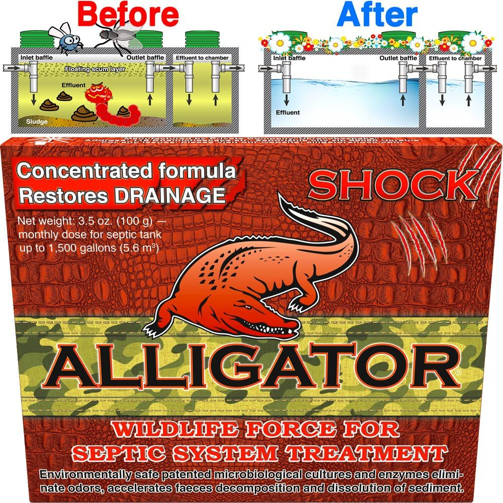 Septic Treatment Cleaner, Safe Enzyme and Bacteria for Toilet Closet with Bio Ac gallery
