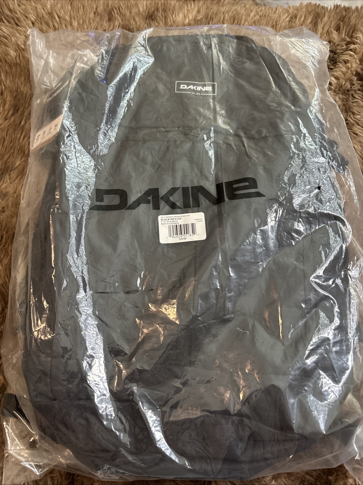Dakine Split Adventure Backpack 38L Black Ripstop  3