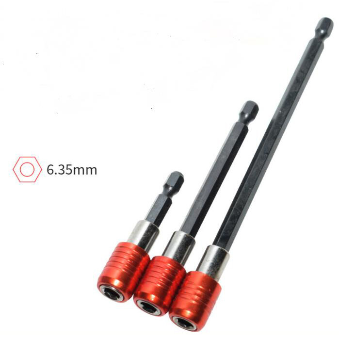 6 Pcs Hex Shank Quick Extension Holder Drill Kit For 1/4Inch Shank Dirver Bit US gallery