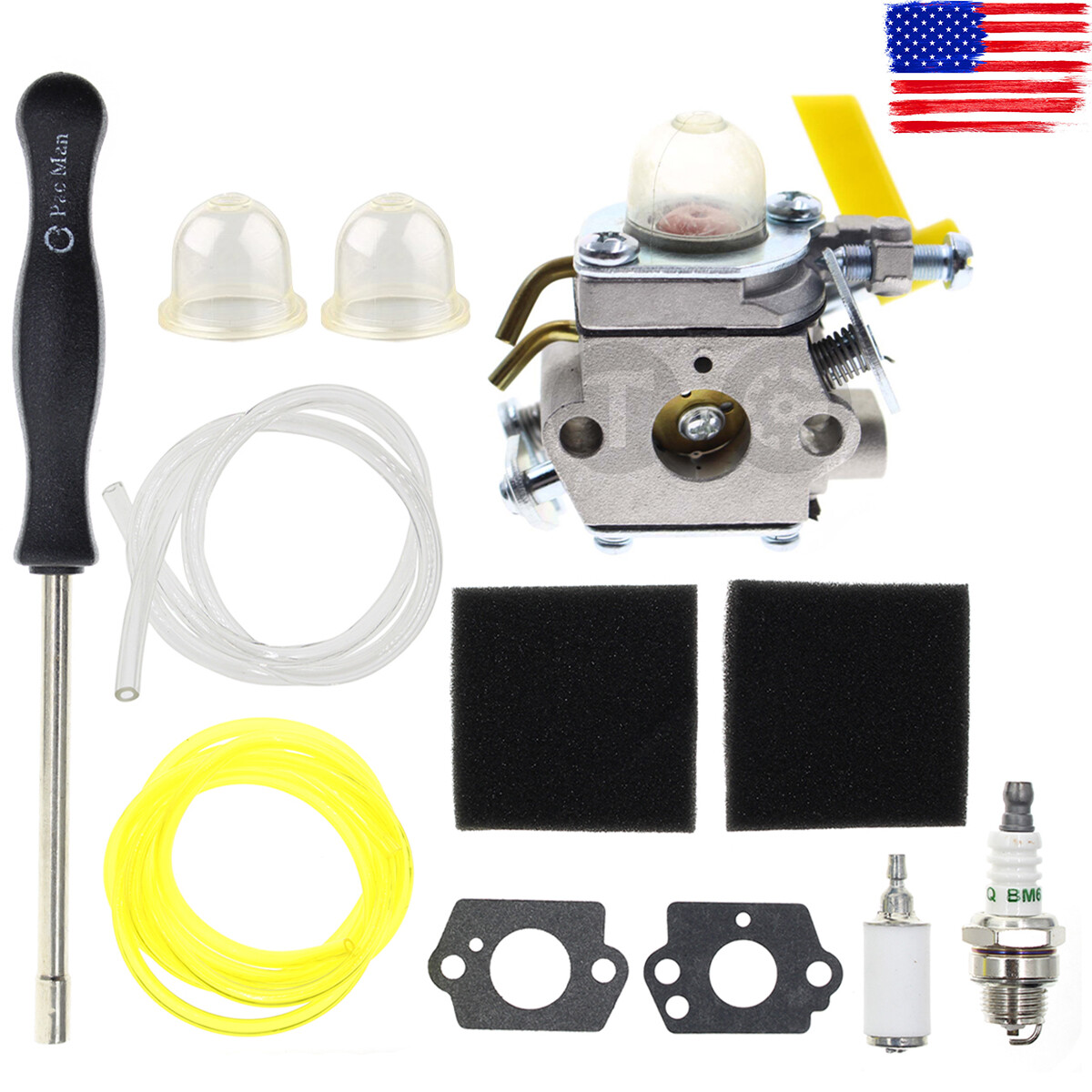 Carburetor For Ryobi RY26540 RY26500B String Trimmer SS26 SS30 Weed Eater Carb gallery