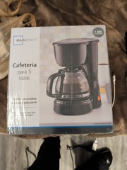 Mainstays 5-Cup Coffee Maker Machine Black