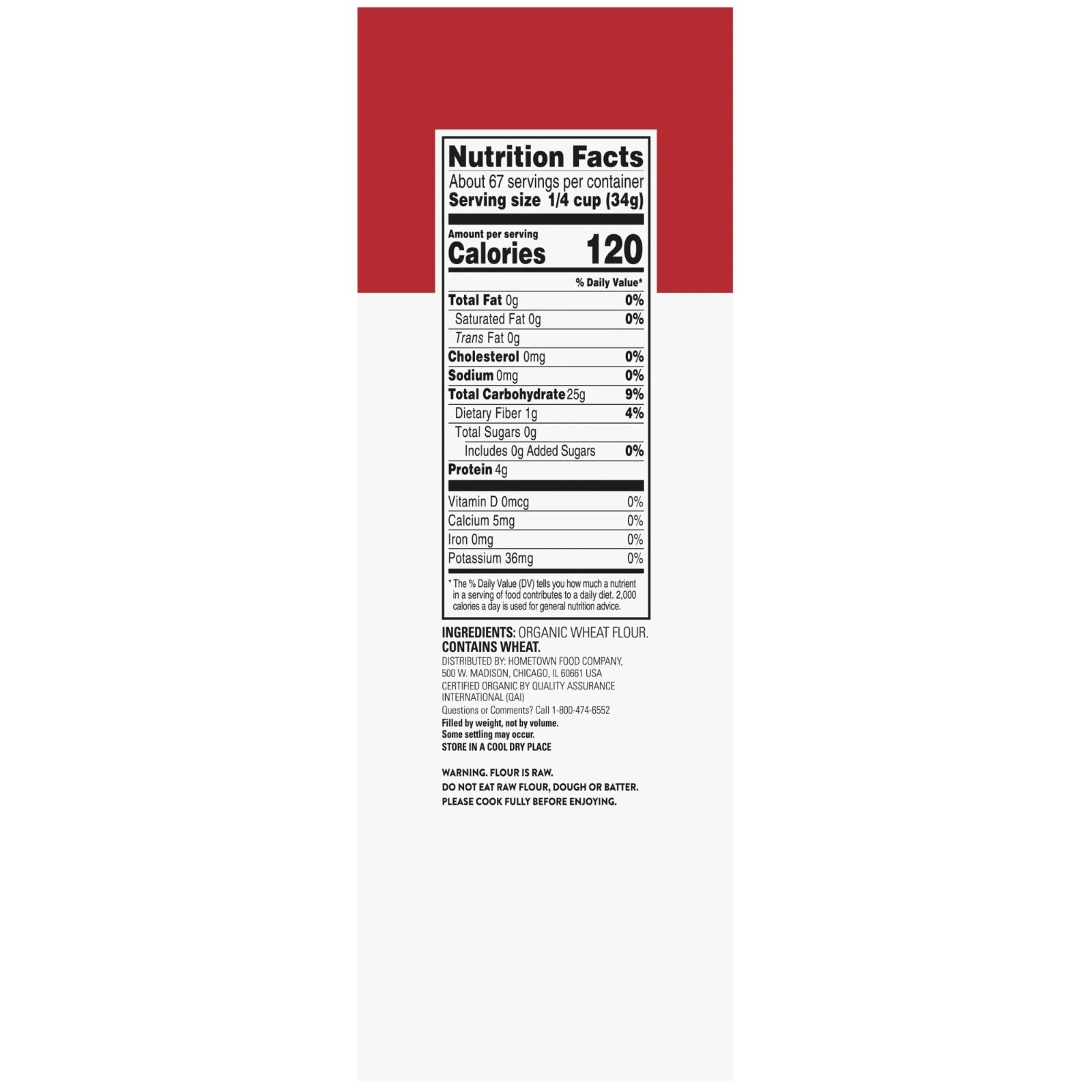 Arrowhead Mills Organic Unbleached All-Purpose Flour, 5 lb bag gallery