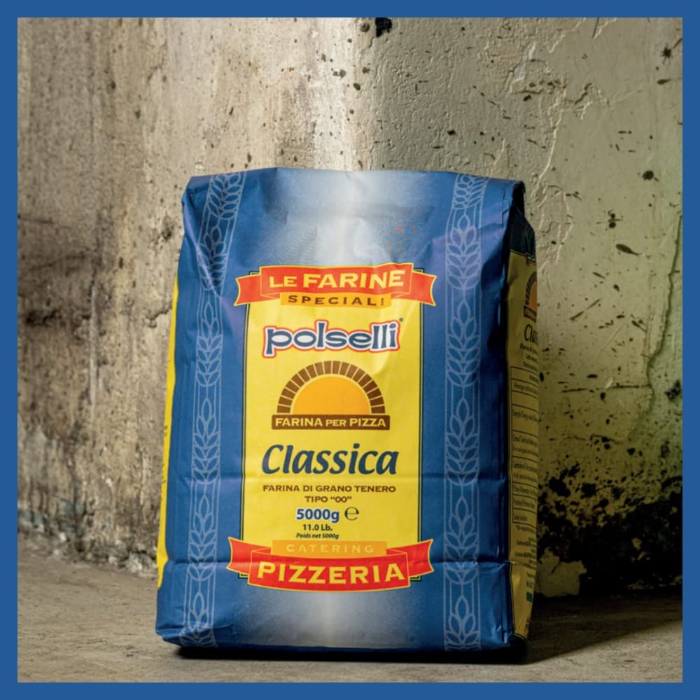 POLSELLI Classica Tipo "00" Double Zero Flour Extra Fine 11 lbs 5 kg gallery