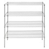 HUBERT Wire Shelving Unit 4-Shelf - 60" L x 24" W x 63" H gallery