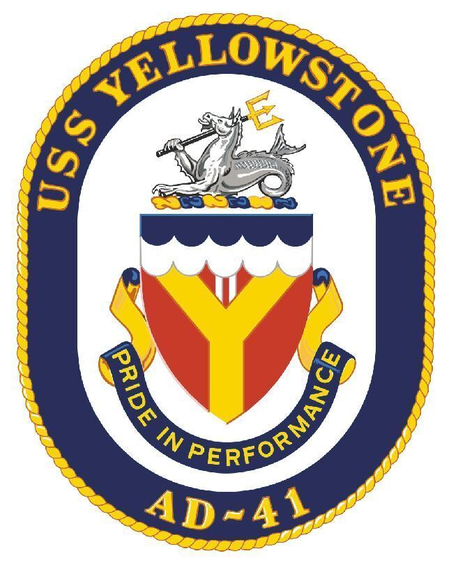 USS Yellowstone Sticker Decal M233 gallery