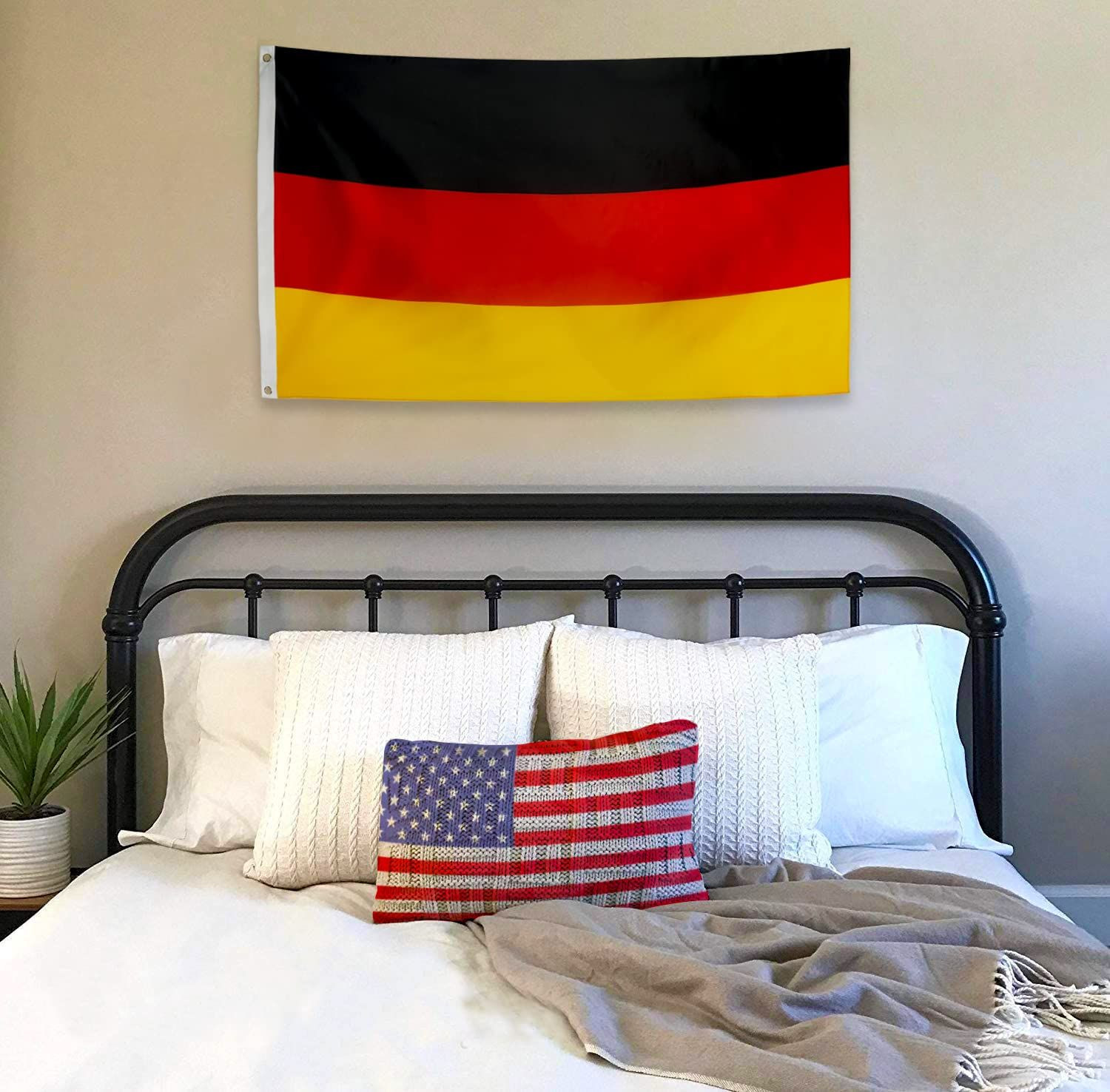 DANF FLAG Germany Flag 3x5 Foot Polyester German National Flags ft, Black gallery