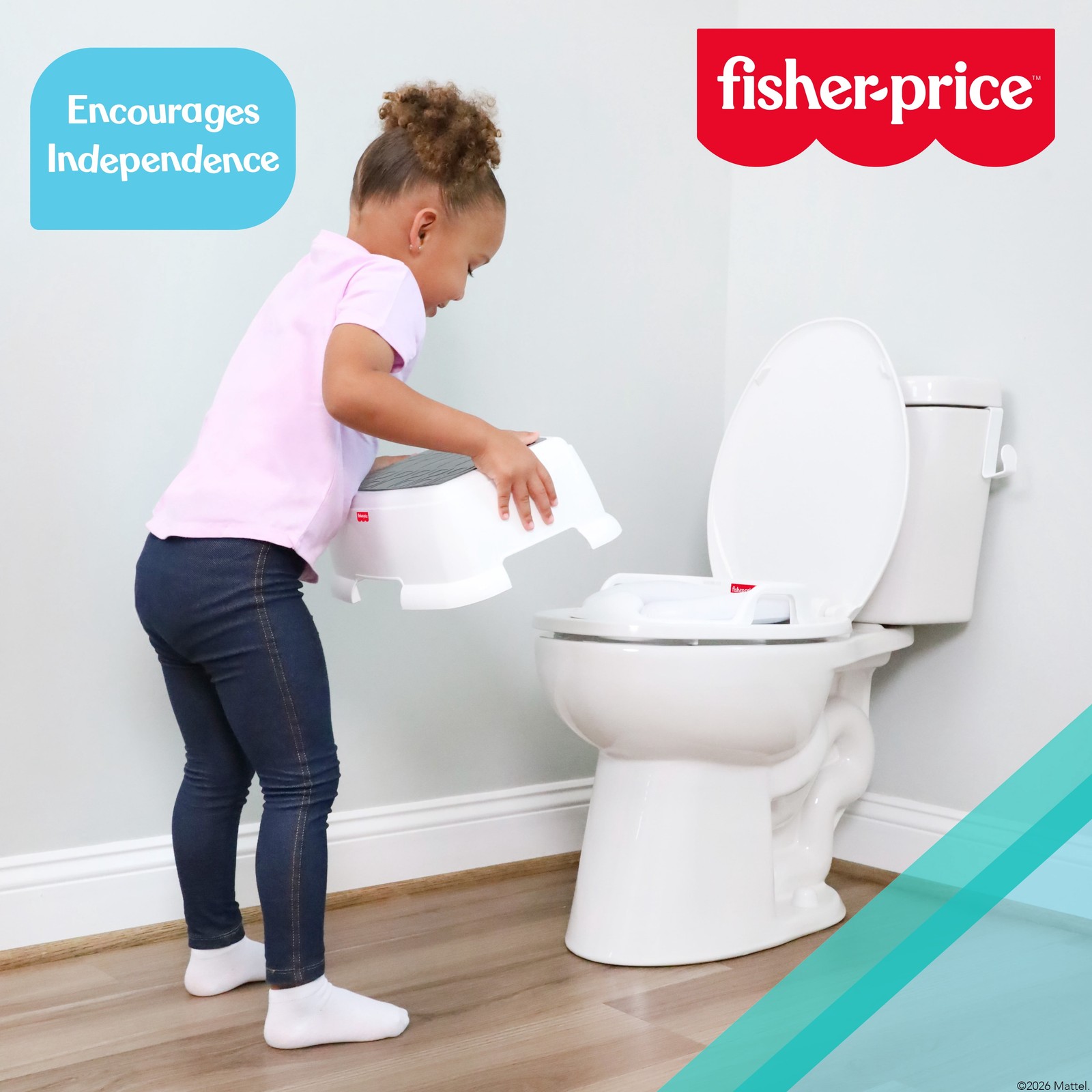 Durable Plastic Toddler Step Stool with Anti-Slip Features gallery