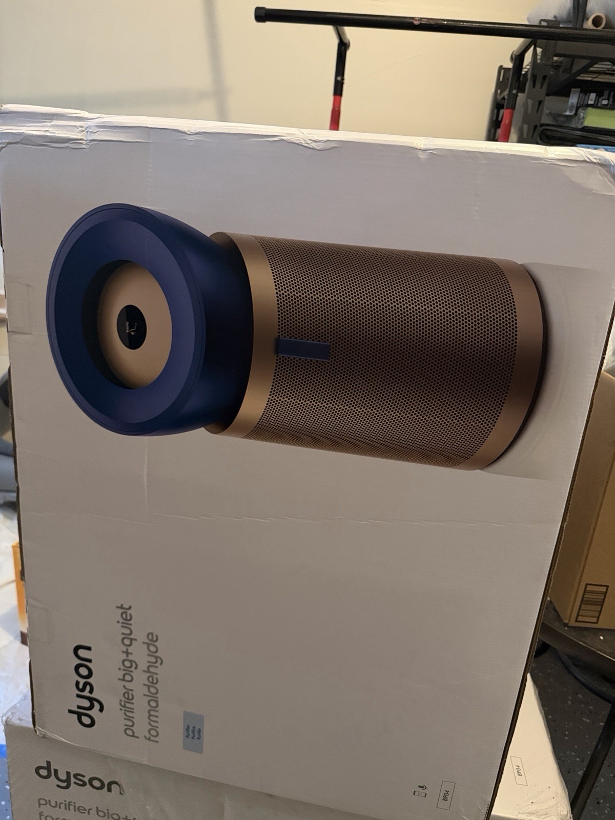 *Brand New SEAL* Dyson Purifier Big + Quiet Formaldehyde Gold/Prussian Blue BP04 gallery