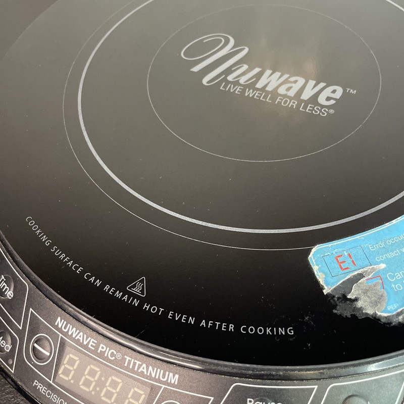 NuWave Precision Induction Electric Cooktop 30121 1300W Works Good gallery