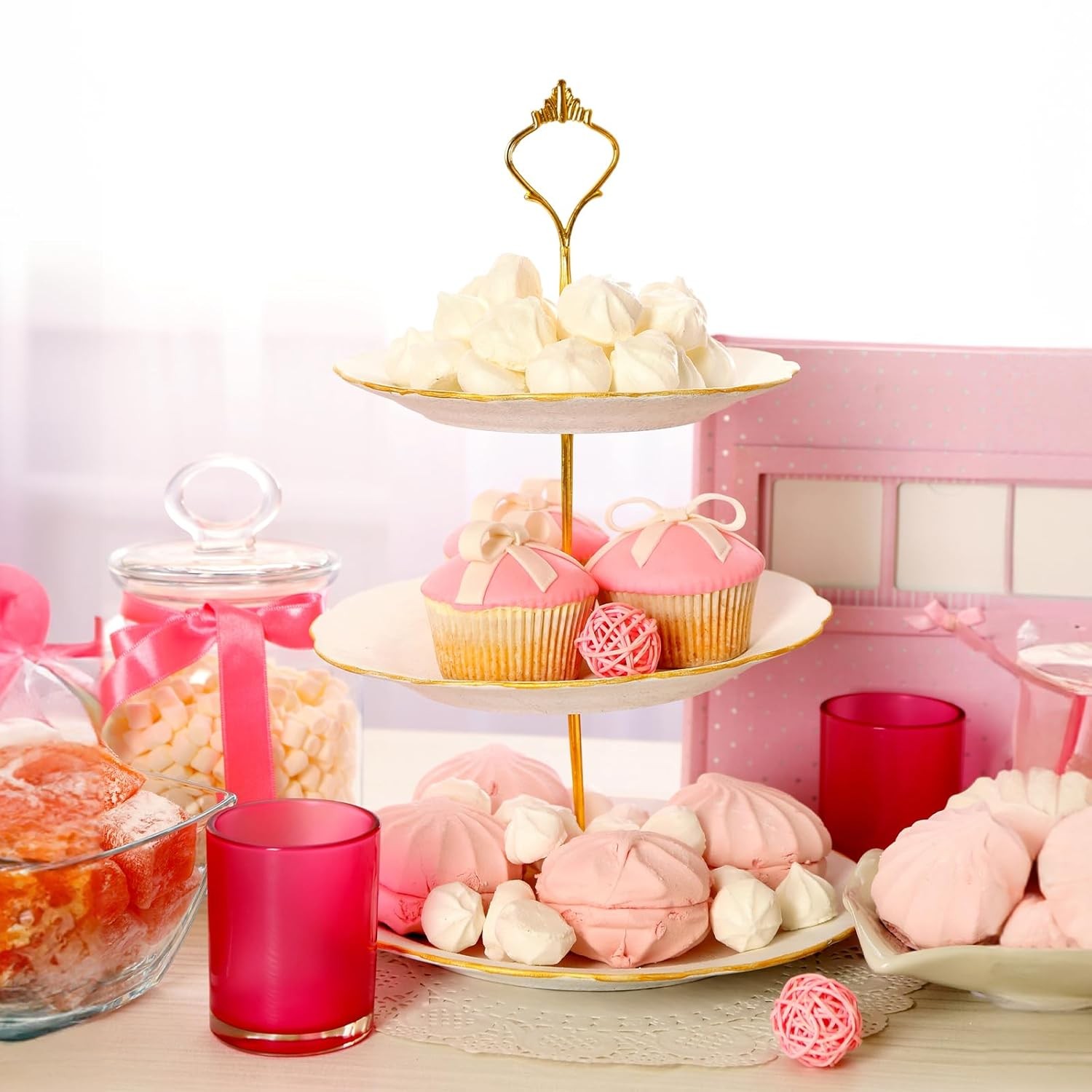 Tiered Cake Stand Hardware Kit 4 Tier Cake Stand Tray Stand Food Service gallery
