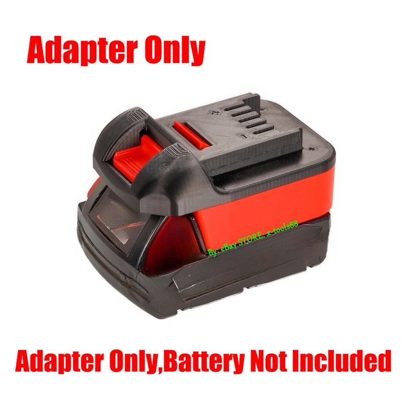 Adapter Suitable for Masterforce BOOST 20v Tools to Milwuakee M18 Li-lon Battery gallery