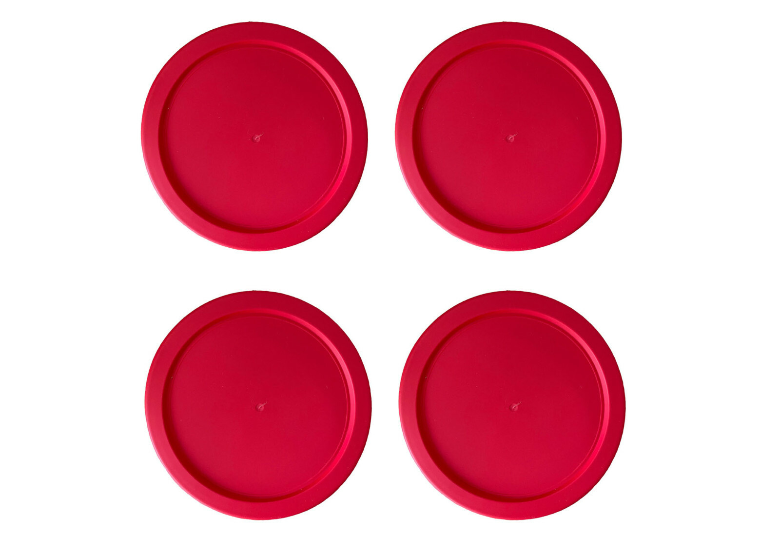 Replacement Lid for Pyrex 1-CUP Storage Cover 4" Bowl 7202-PC Red (4-Pack) gallery