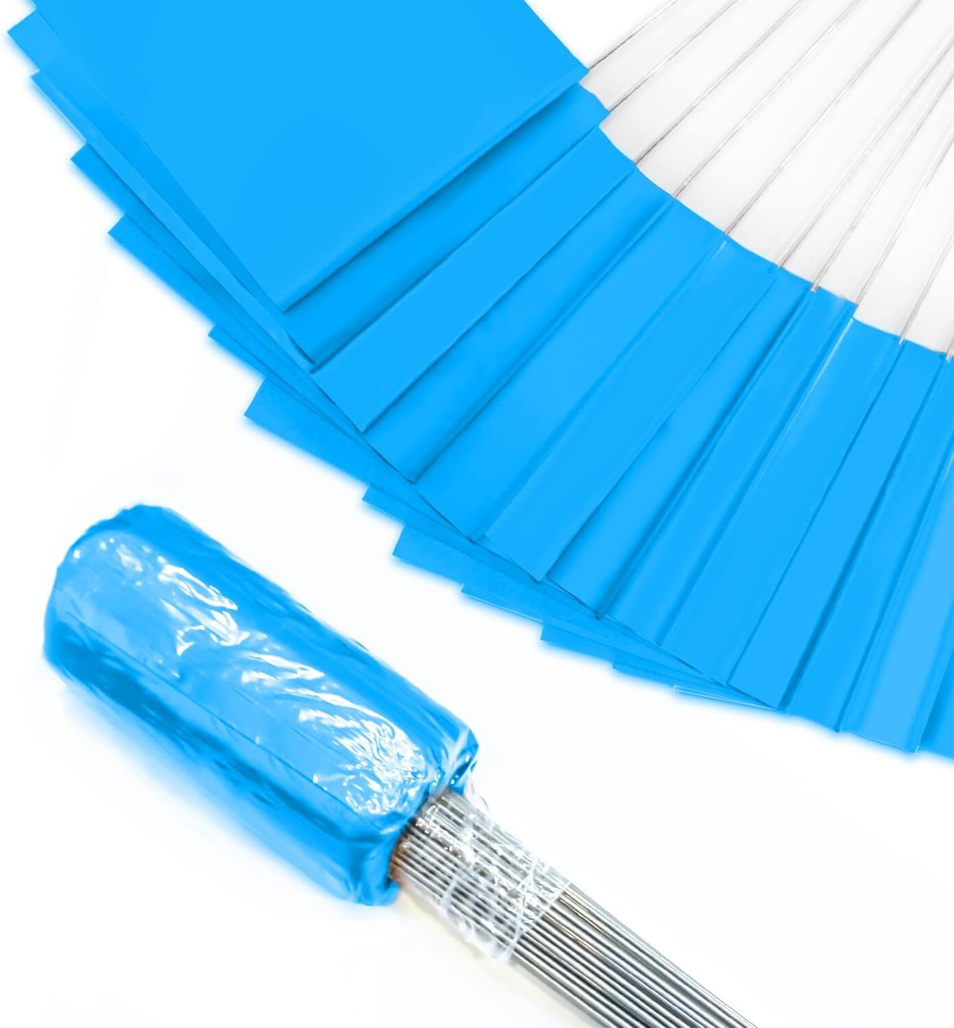 Marking Flags 100ct - 15X4X5 Inch Color Flags for Lawn, Survey, Irrigation gallery