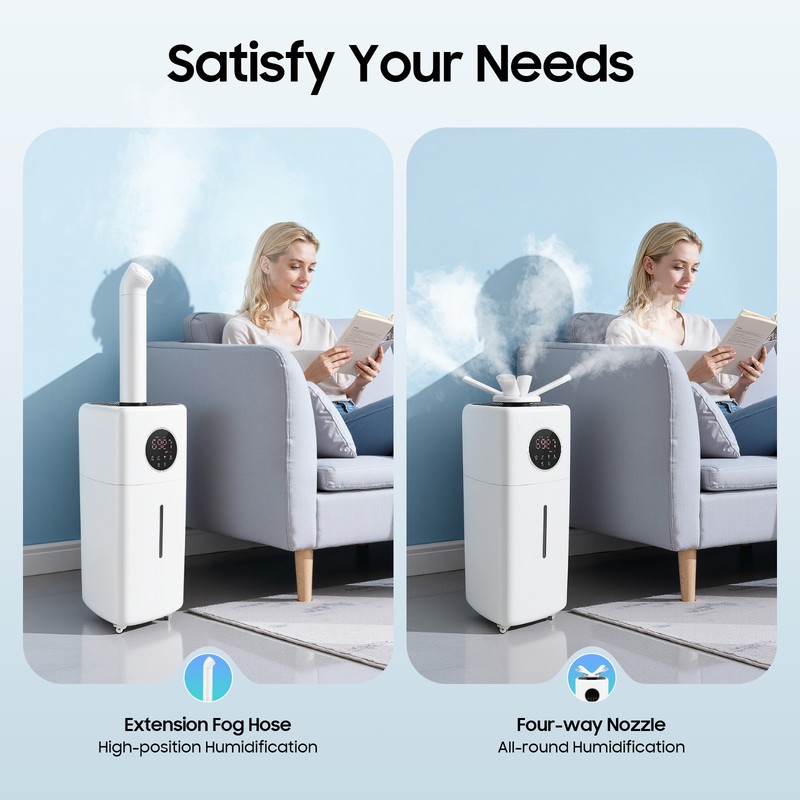 21L Large Humidifier, 35dB Touch Control Humidifier, 110W Commercial Humidifier gallery