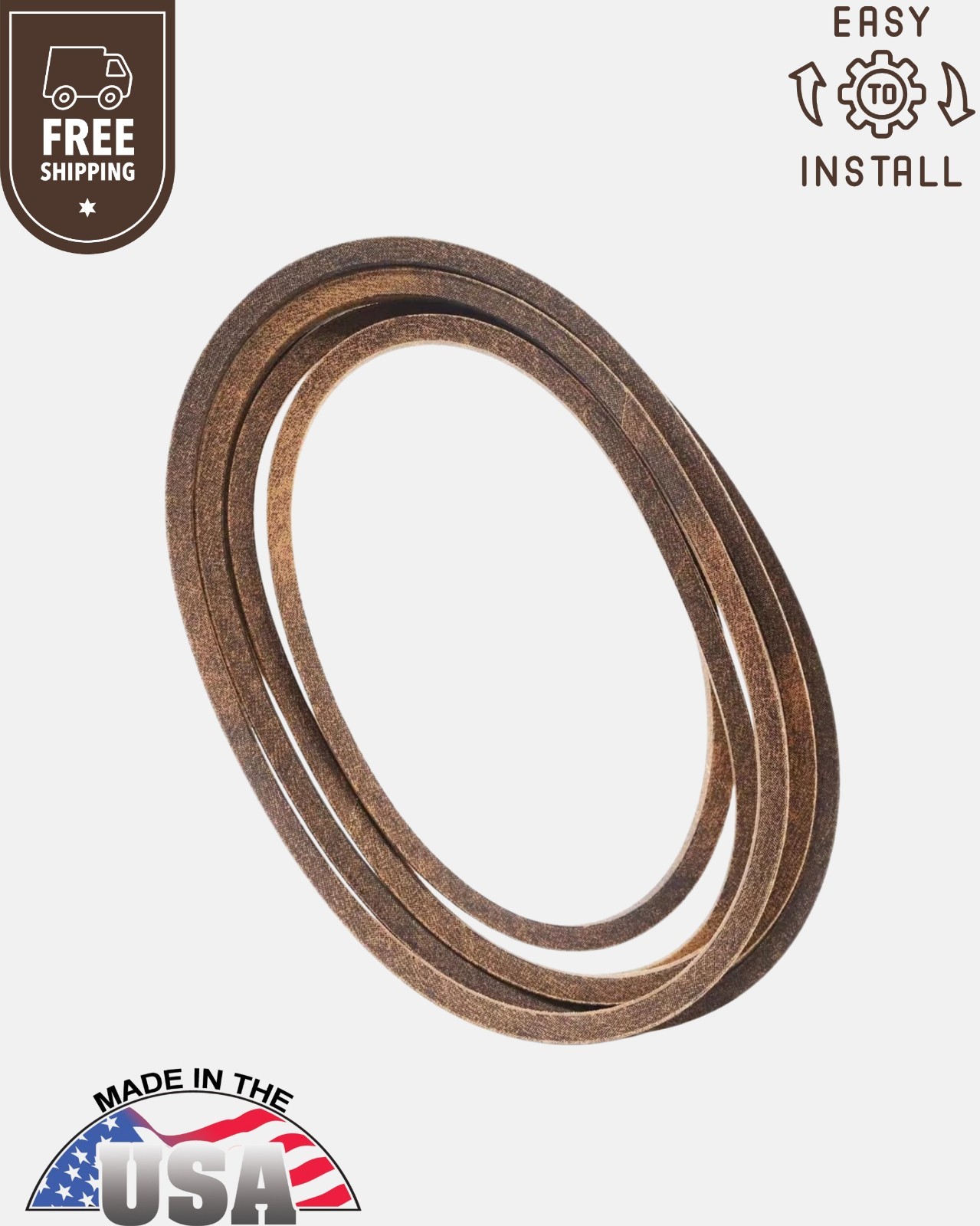 50 Inch Mower Deck Replacement Belt A160 0.5" x 162" gallery