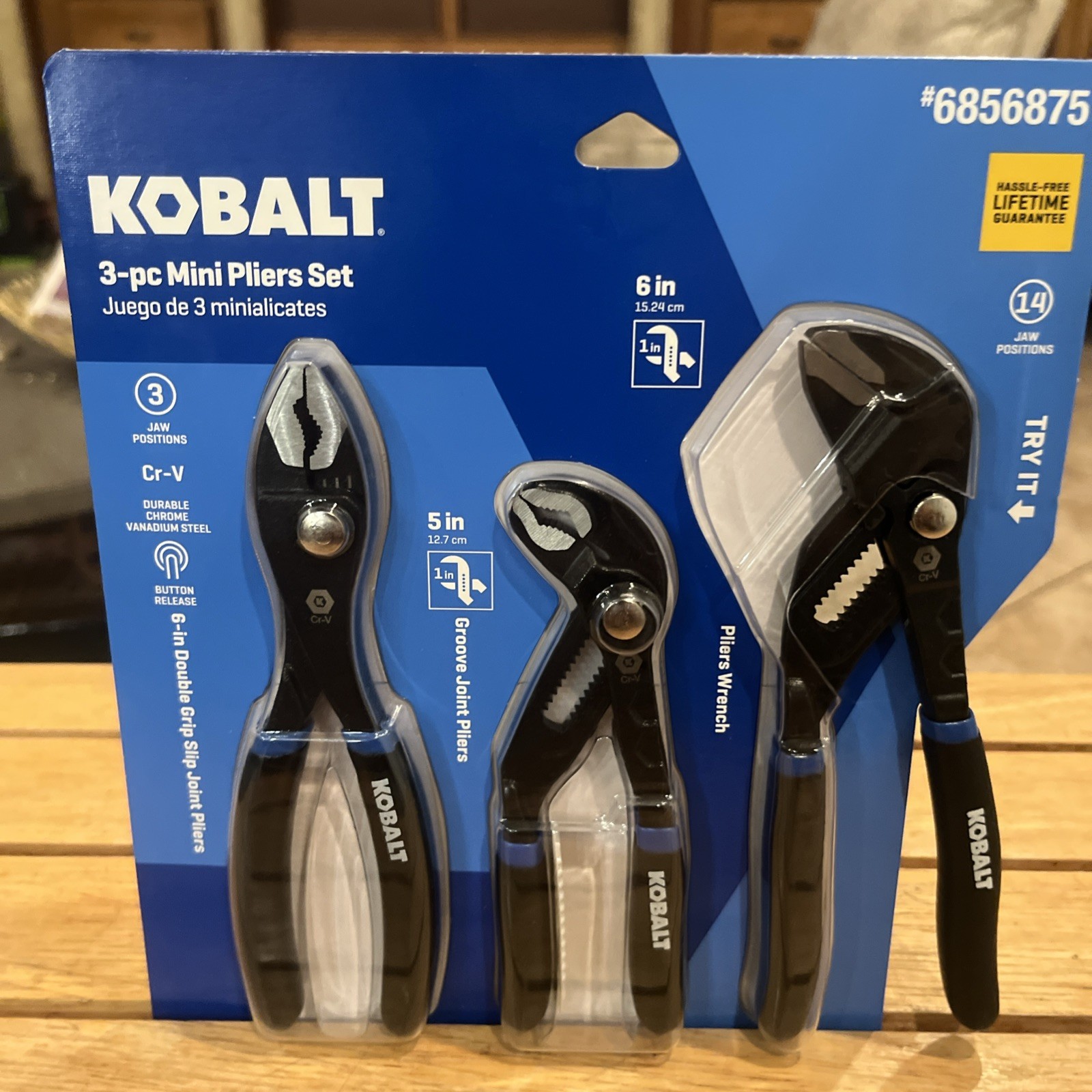 Kobalt Mini Small Pliers 3 Pc. Set Cobra & TwinGrip Style & Parallel Jaw Pliers gallery