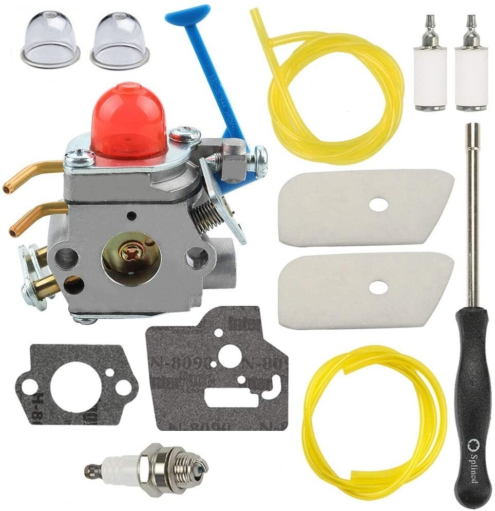 Carburetor Air Filter Kit For Husqvarna 124L 125L 125LD 128CD 128LD 128LDX 128R gallery