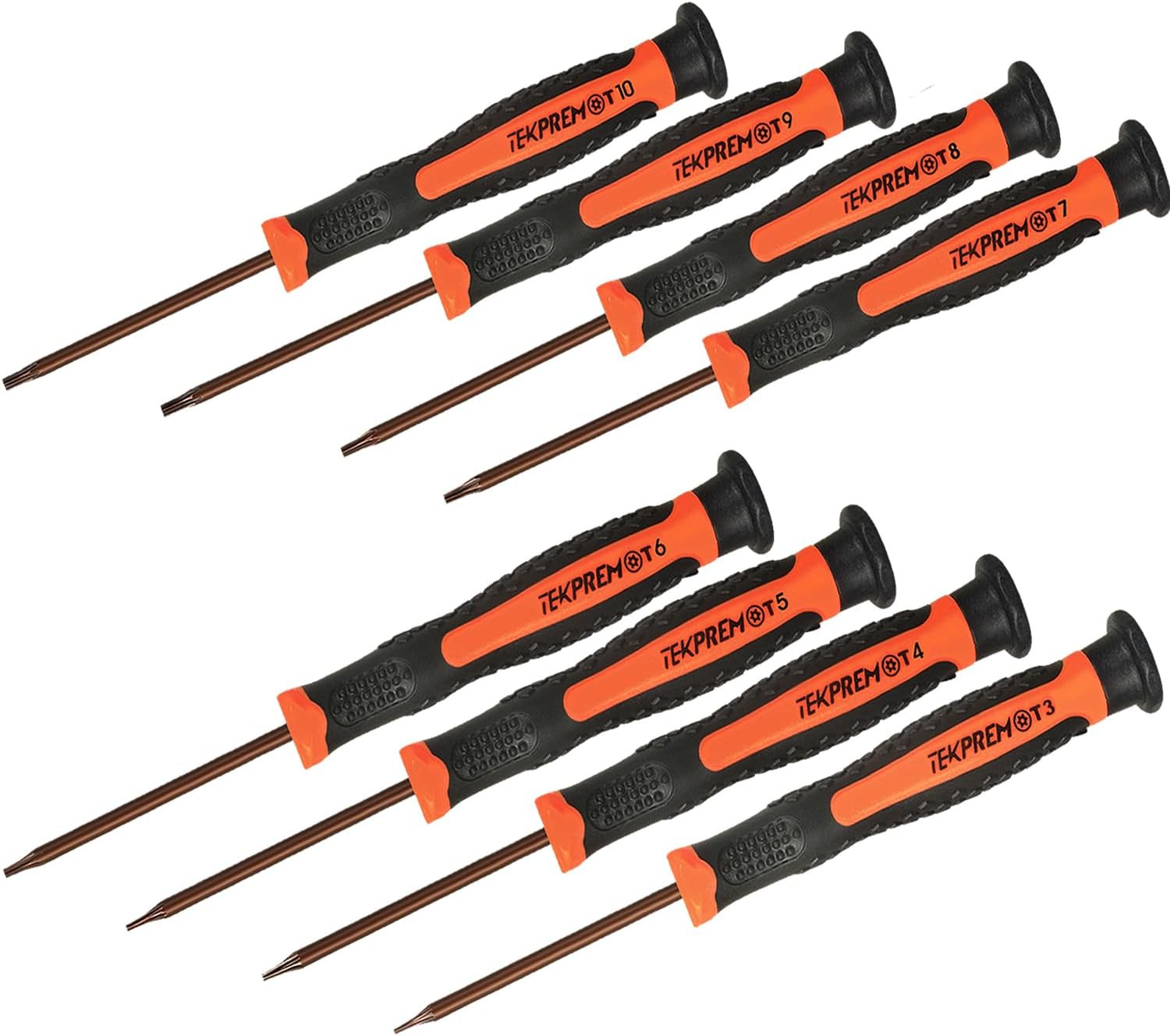8 in 1 Small Torx Screwdriver Set with T3 T4 T5 T6 T7 T8 T9 T10 Torx Security Bi gallery