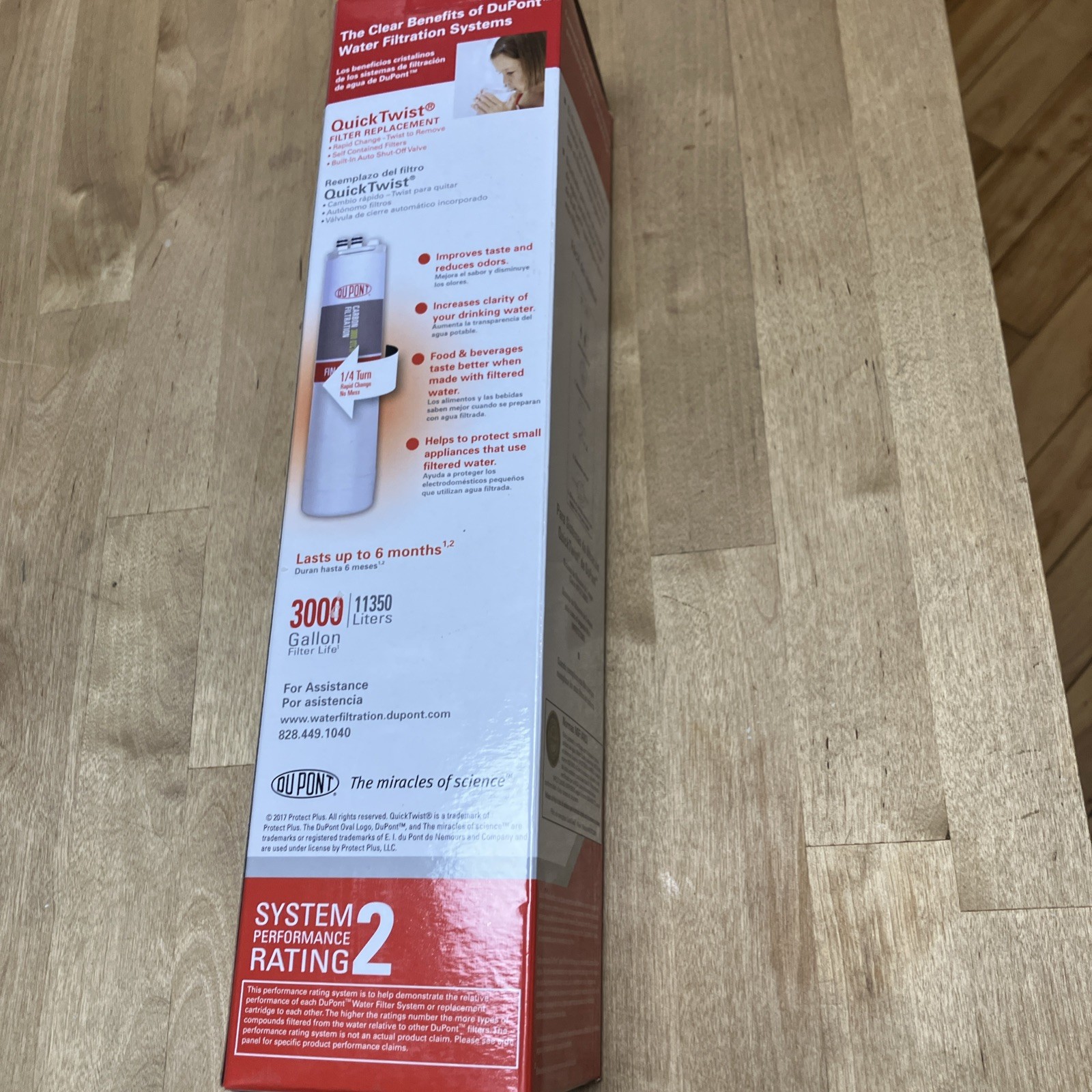 DuPont QuickTwist Water Filter Sediment 300 QT Series WFQTC3001 gallery