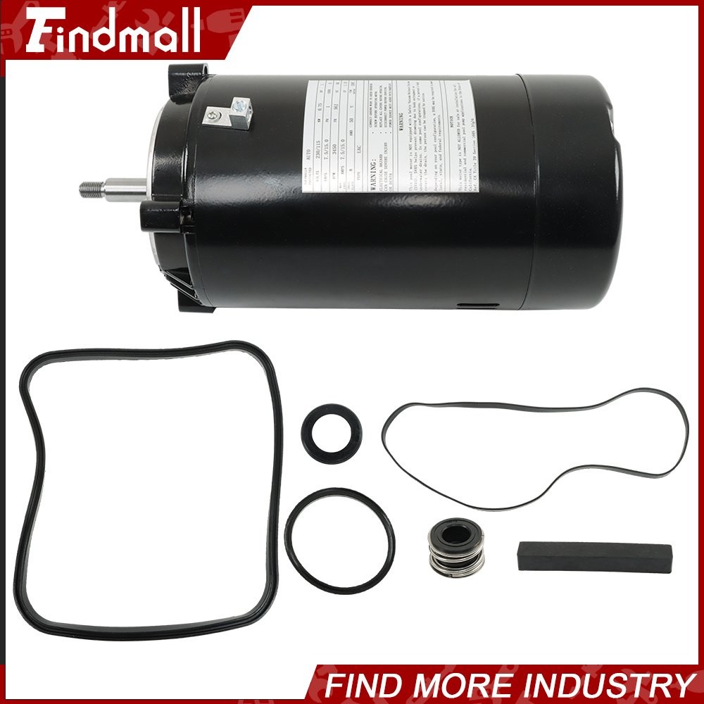 For Hayward Max Flow Super Pump UST1102 Pool Pump Motor Replacement Kit 1 HP gallery