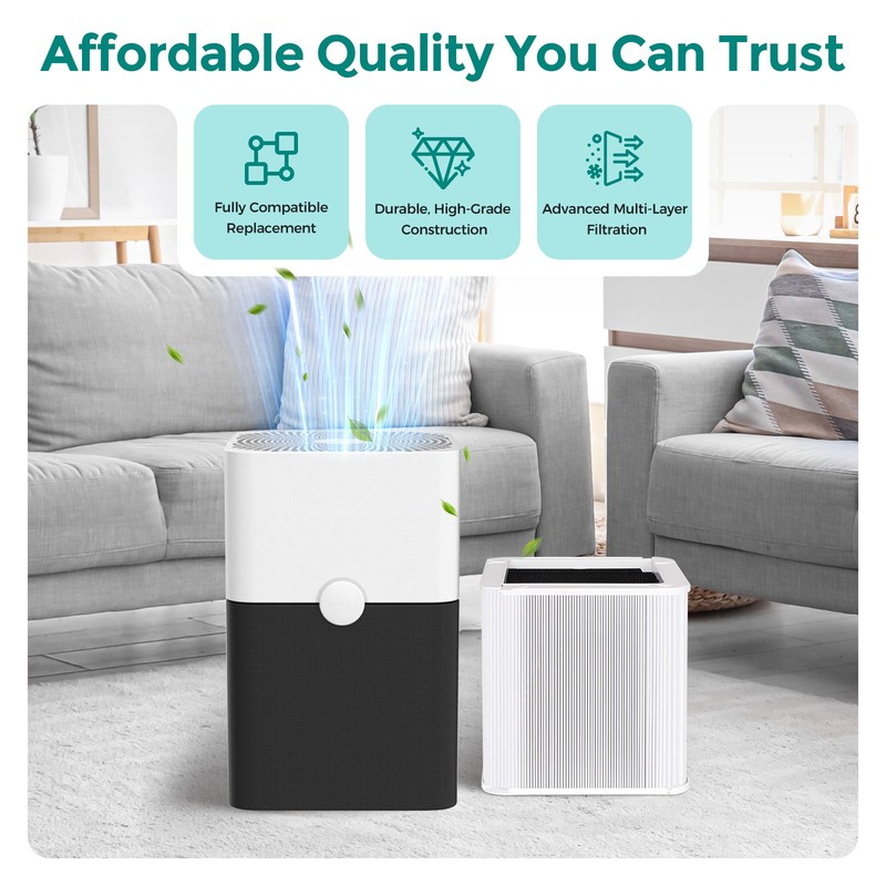 1-Pack Blue Pure 211+ Filter Replacement 211+ Air Purifier 2-in-1 H13 Hepa US gallery