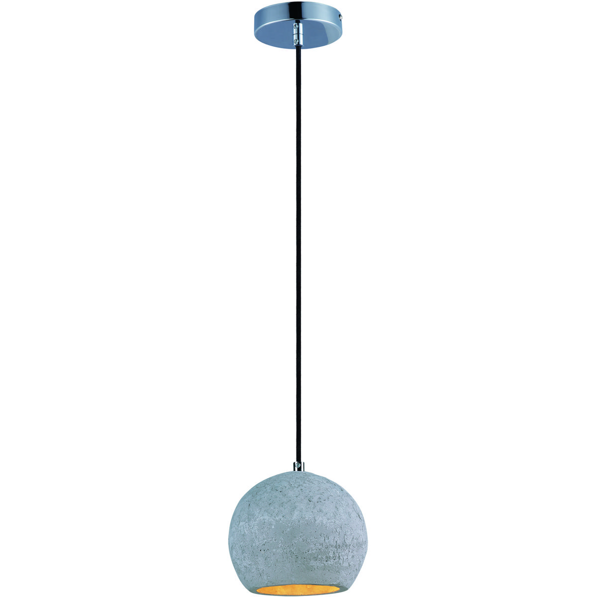 Maxim Lighting 12390GYPC Crete Pendant Polished Chrome gallery