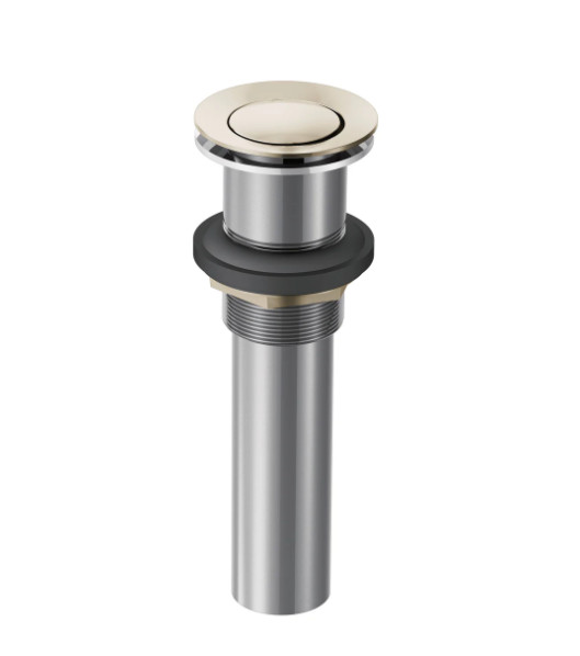 Moen 140780NL Spring Loaded Pop-Up Drain Assembly w/o Overflow - Polished Nickel gallery