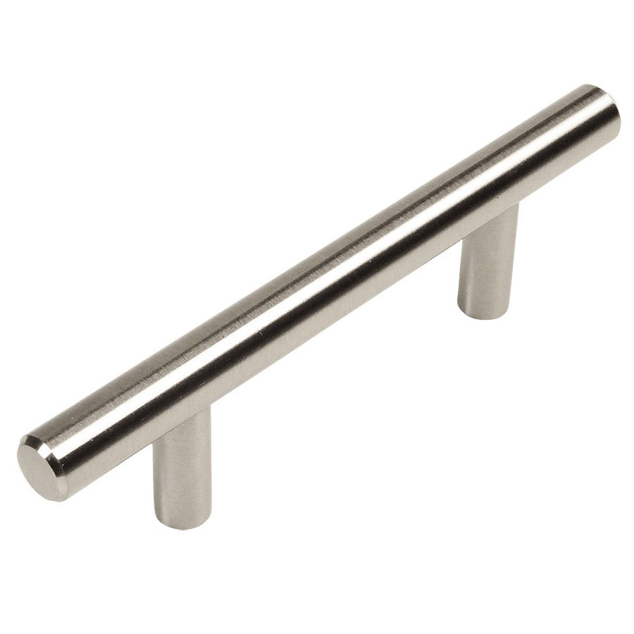 Cosmas Cabinet Hardware Satin Nickel Euro Style Bar Pull #305-2.5SN gallery