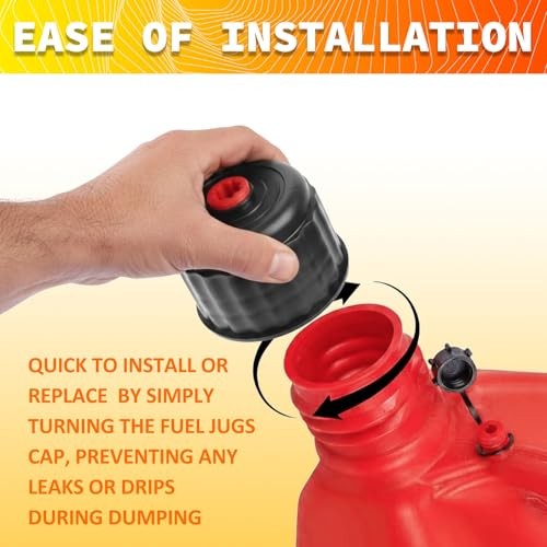 1PC Racing Fuel Jug Complete Replacement Kit – 3042 Jug Cap & PVC Fuel DHBG1PC gallery