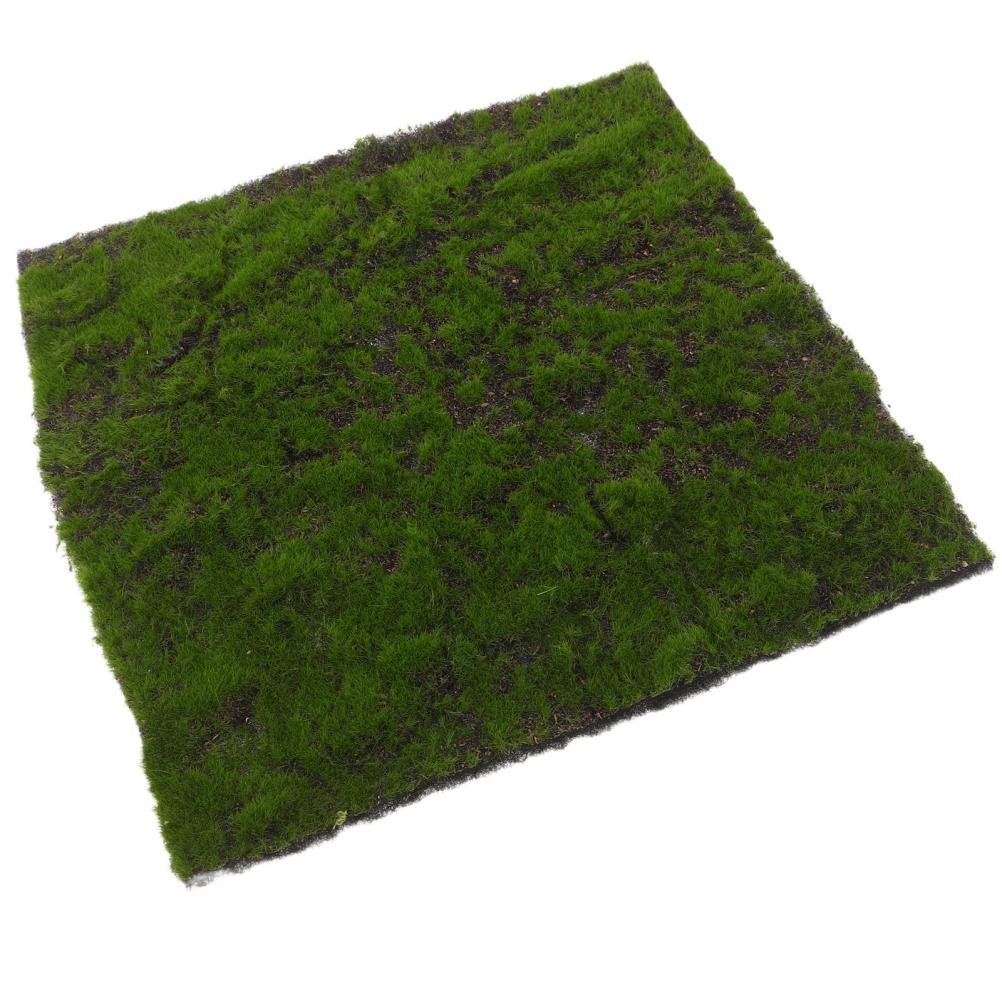 Lifelike Artificial Moss Mat Green Simulation Turf for Craft and Home Decor gallery