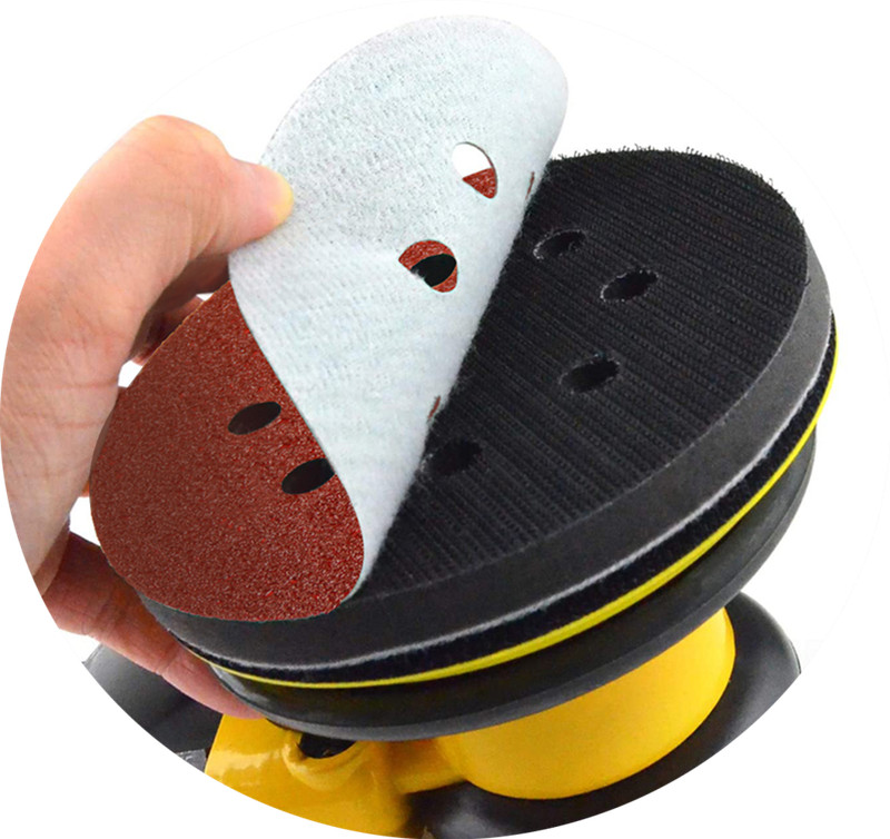 5 Pack 5 Inch Soft Sponge Interface Pad for Sanding Pad Hook&Loop Sanding Discs gallery