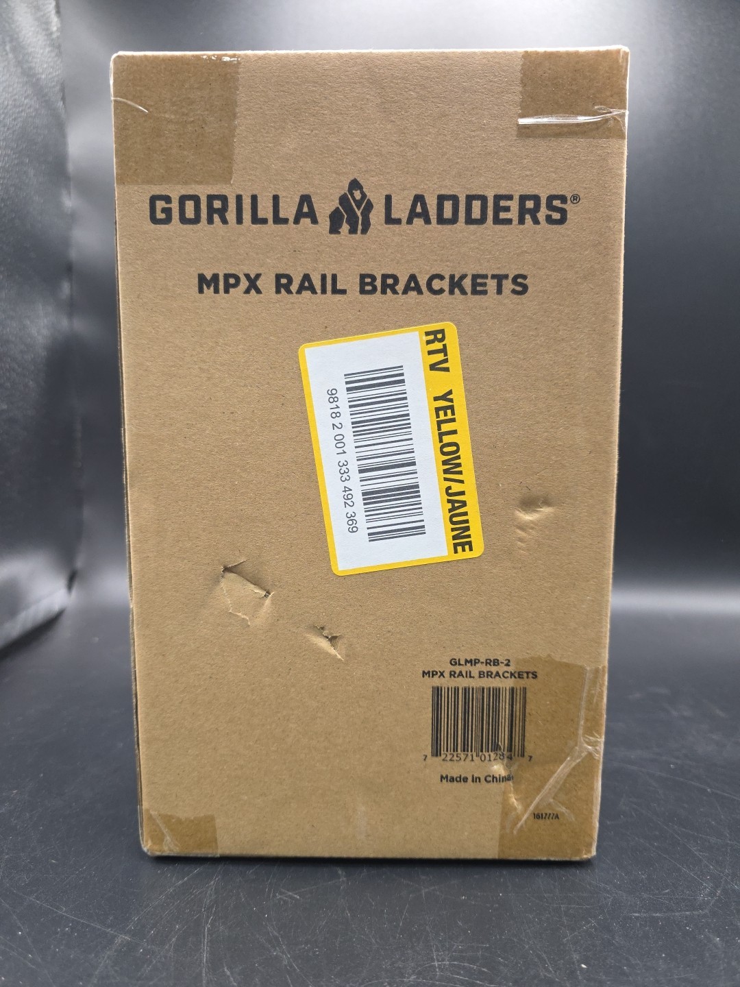 Gorilla Ladders Rail Brackets Lightweight Aluminum Construction 2-Sturdy Trestle gallery