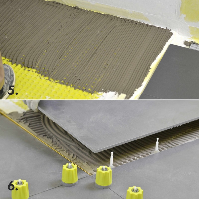 Profilitec Floortec Uncoupling Anti-Fracture Waterproof Underlayment Membrane gallery