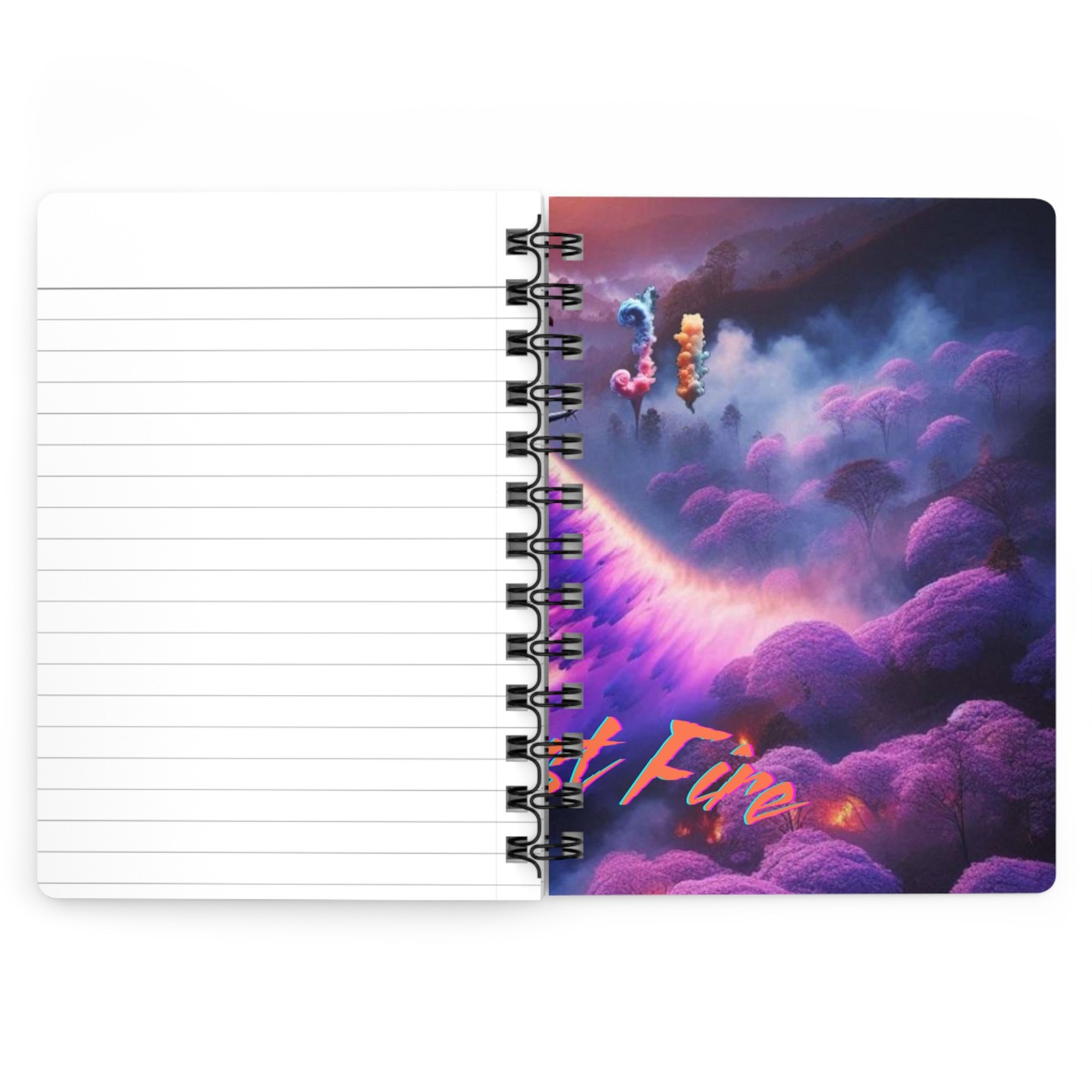 Forest Fire Spiral Bound Journal gallery