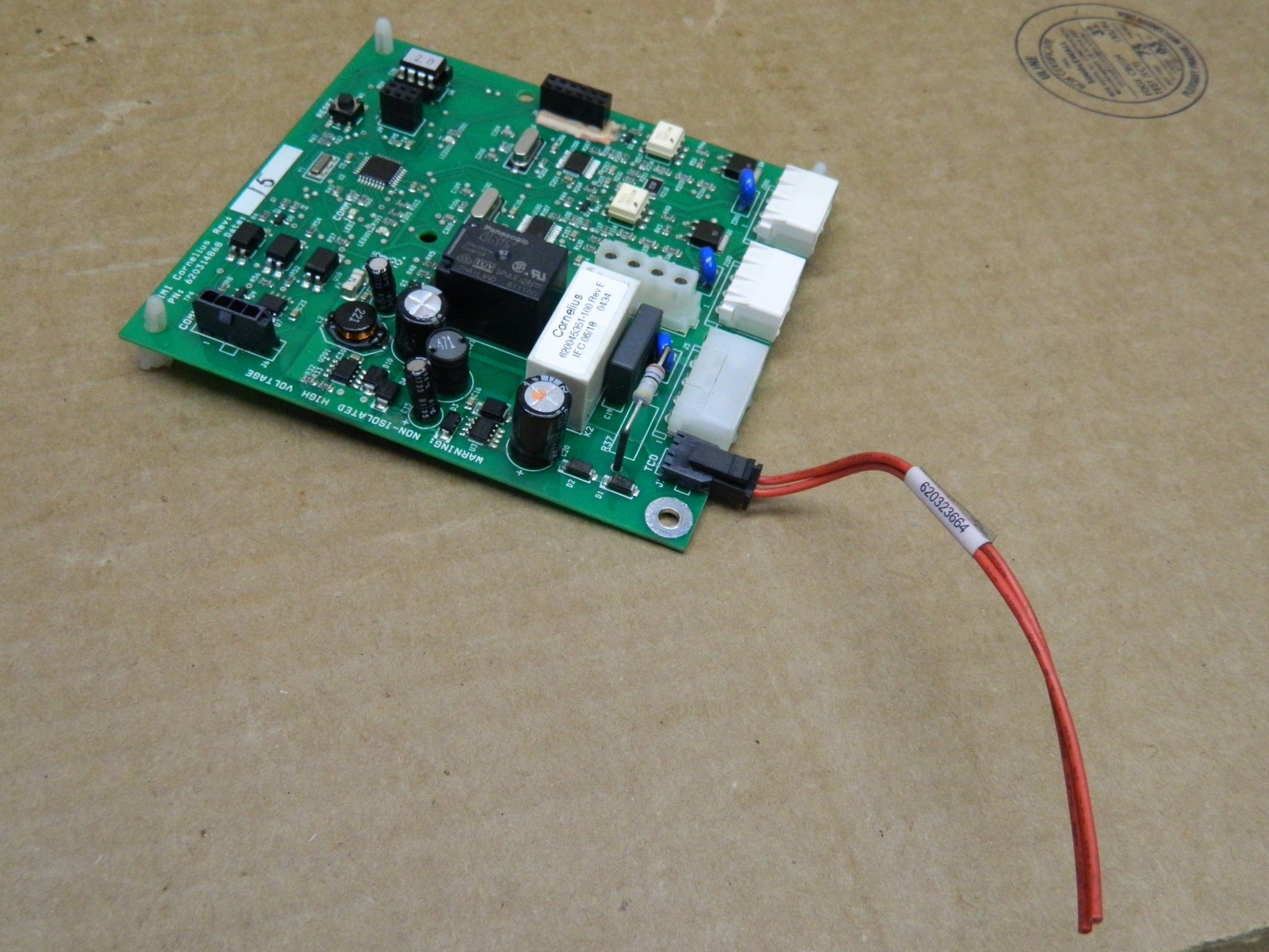 Cornelius Slushy Machine Motor Control Board Part # 620045351-100 Rev. E gallery