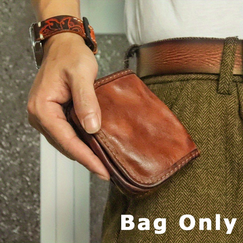 Long Lasting Compact Viking Style Genuine Leather Multi-compartment Kilt Sporran gallery