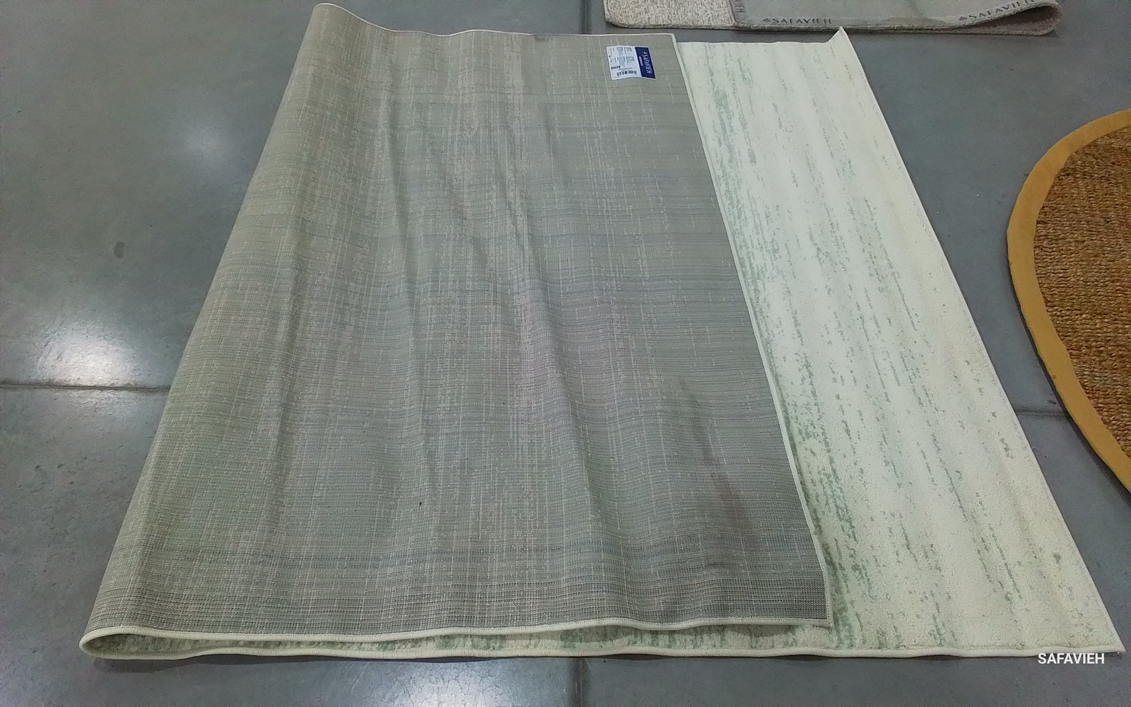 SAGE / IVORY 6'-0" x 9'-0" Back Stain Rug, Reduced Price 1172793462 ADR113X-6 gallery