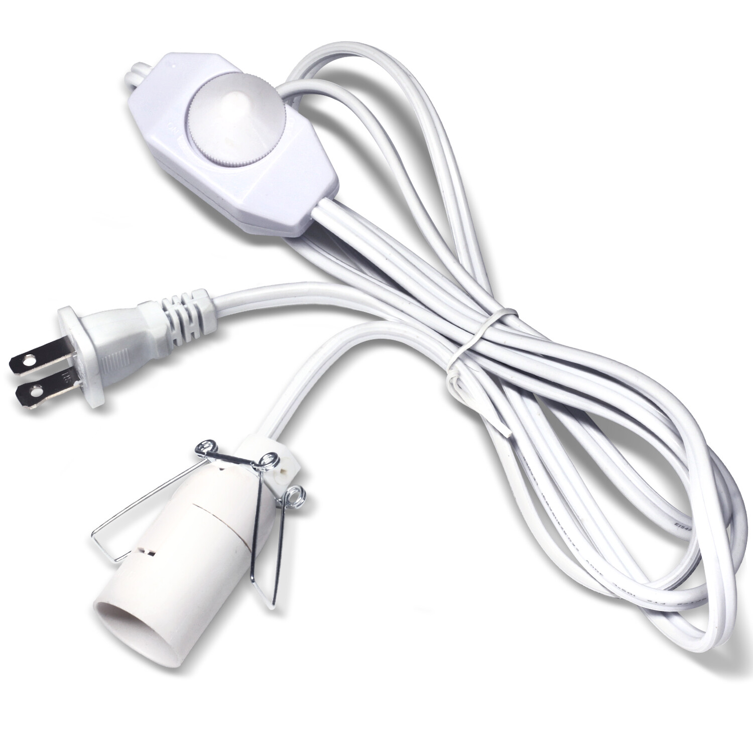Betus Salt Lamp Cord with Dimmer Control - Power Cord with Dim Switch & Clip gallery