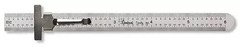 Central Tools 6514 6″ Flexible Stainless steel Pocket Ruler – 1mm And 64ths