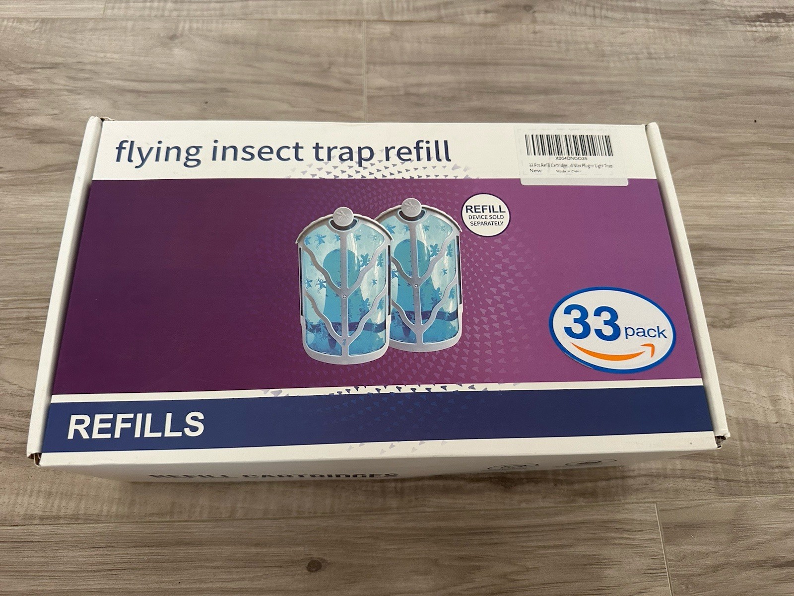 33 Pack Refill Cartridge Kit Compatible with Zevo M364 for Flying Insect Trap gallery