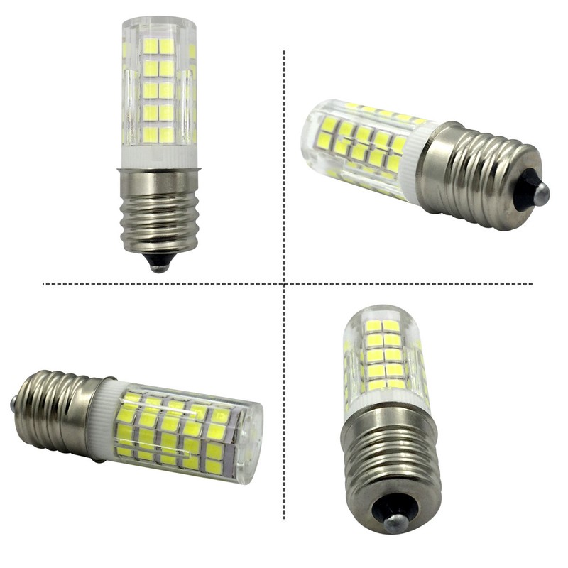5pcs E17 Intermediate Base C9 LED bulb 64-2835 SMD Ceramics Light 5W 110V Lamp H gallery