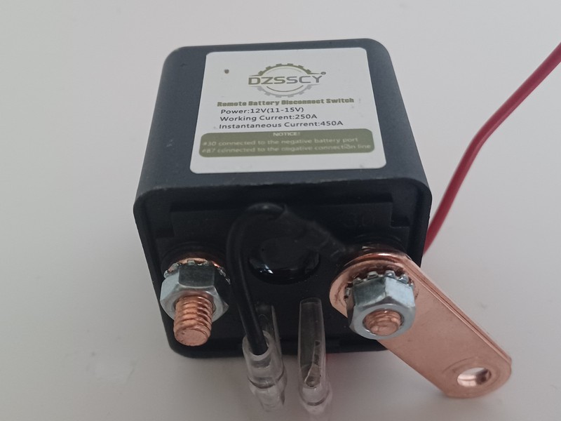 Battery Disconnect Switch Remote Control Anti Theft Kill Switch for Car Truck RV gallery