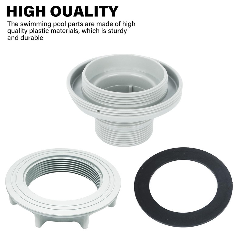 Pool Threaded Filter Connector Kit for Intex Above Ground Pools, Replacement ... gallery
