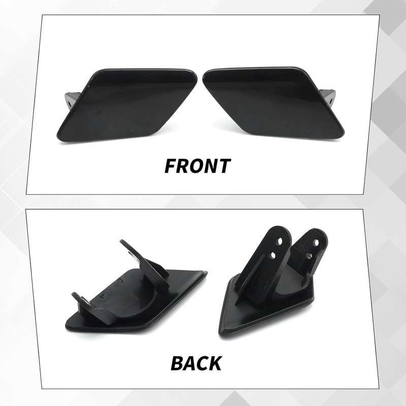 1 Pair Front Left Right Headlight Washer Spray Nozzle Cover 51117293031 Repl gallery