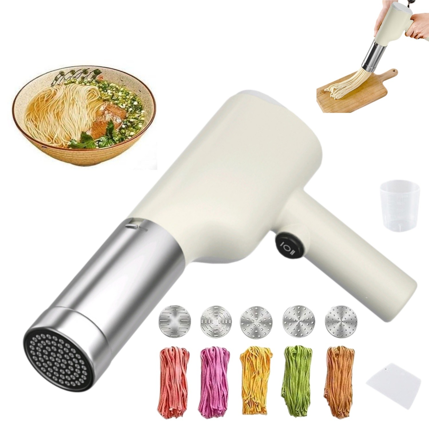 Electric Pasta Maker Machine Noodle Maker - Automatic Spaghetti Maker Pasta gallery