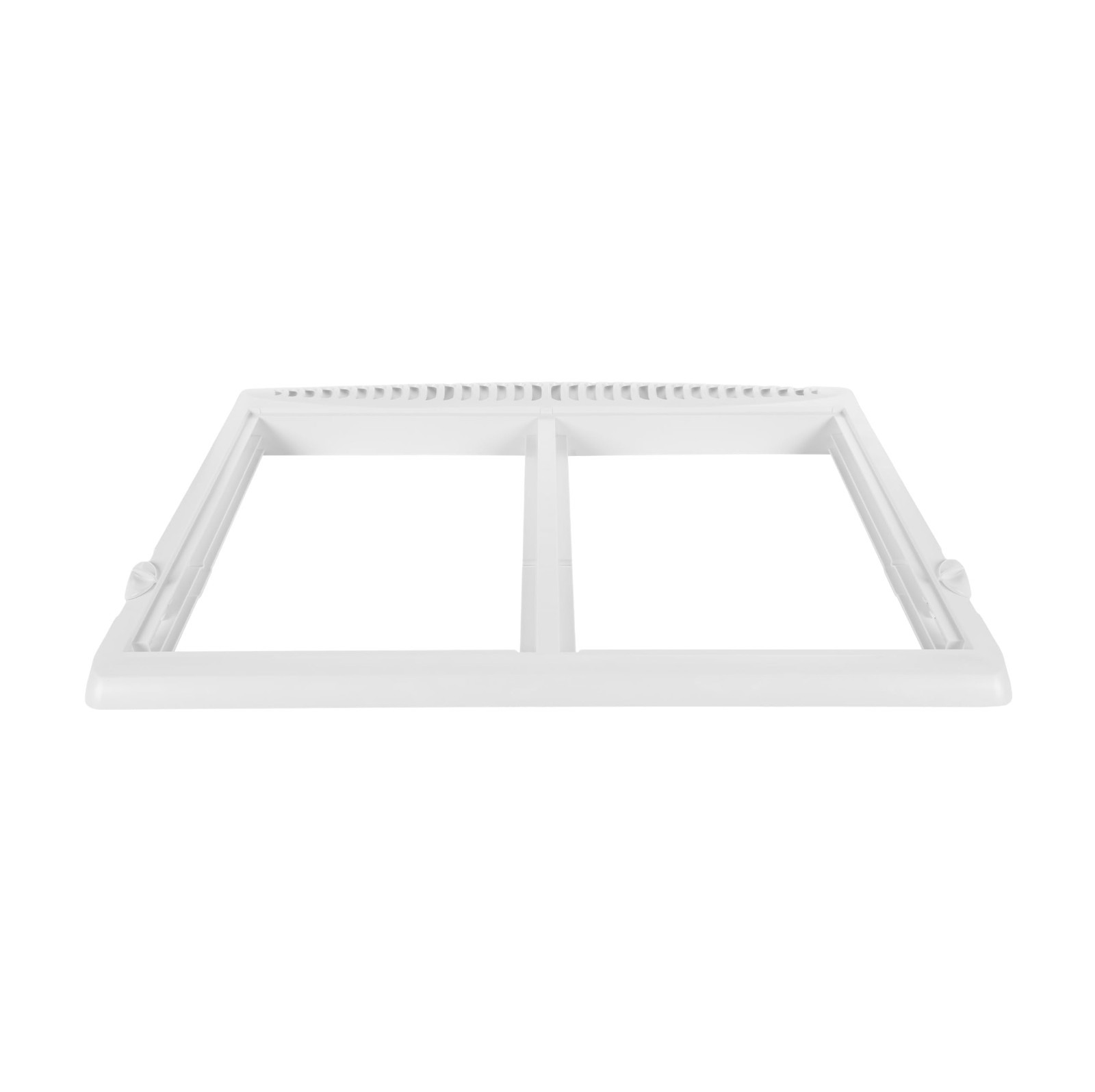 Refrigerator Shelf Frame & Crisper Drawer Cover - White, Impact Resistant Replac gallery