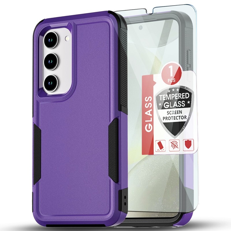 For Samsung Galaxy A17 5G Case Shockproof Phone Cover Heavy Duty +Tempered Glass gallery