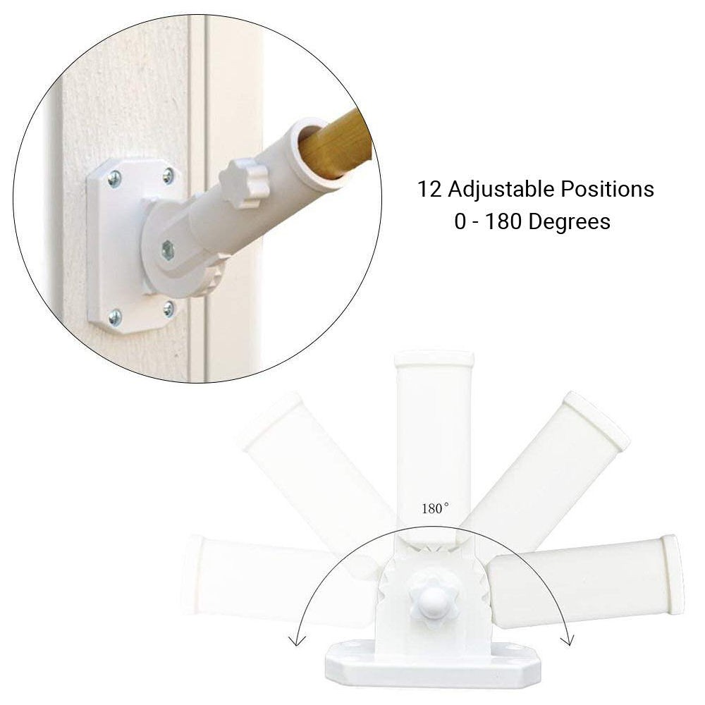 Adjustable Aluminum Flag Bracket gallery