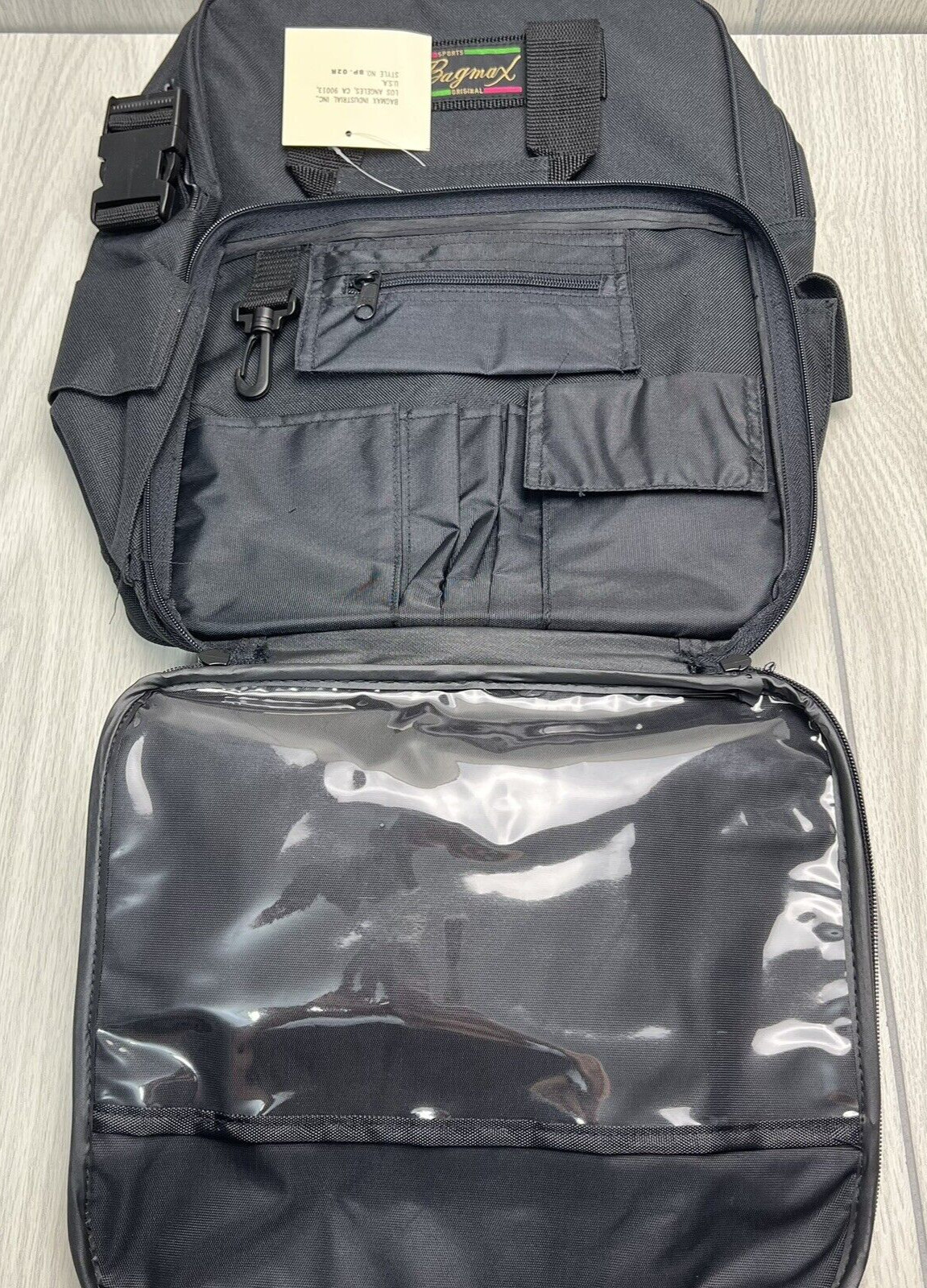 Bagmax Backpack Black School Work Weekend Shoulder Strap Included 3