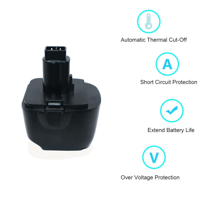 Battery 18V 2Ah Replace for Lincon Power luber Grease Gun 1800 1801 1842 1844 gallery
